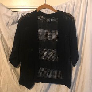 Fabric mesh Cardigan
